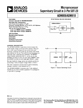 DataSheet ADM809 pdf